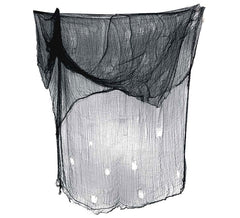 Tissu Noir Déco 200X500 cm