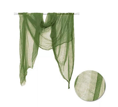 Tissu vert 75x300 cm
