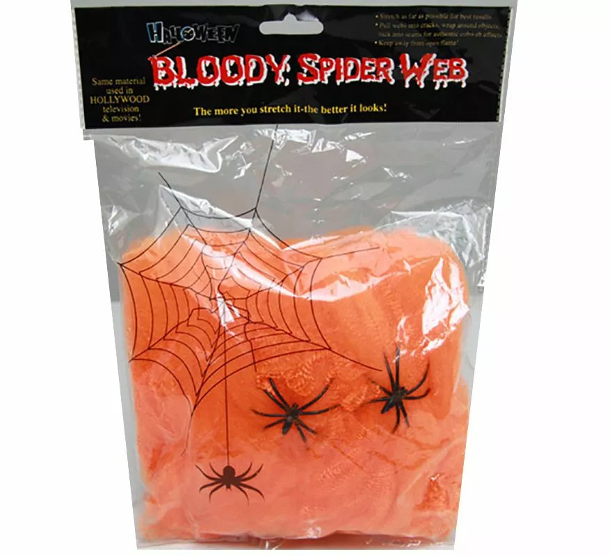 Translation missing: fr.Telaraña con 2 arañas en varios colores