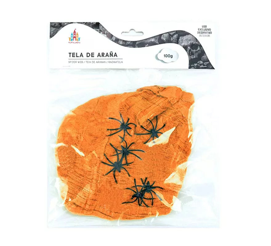 Translation missing: fr.Telaraña con arañas de 100 g en varios colores