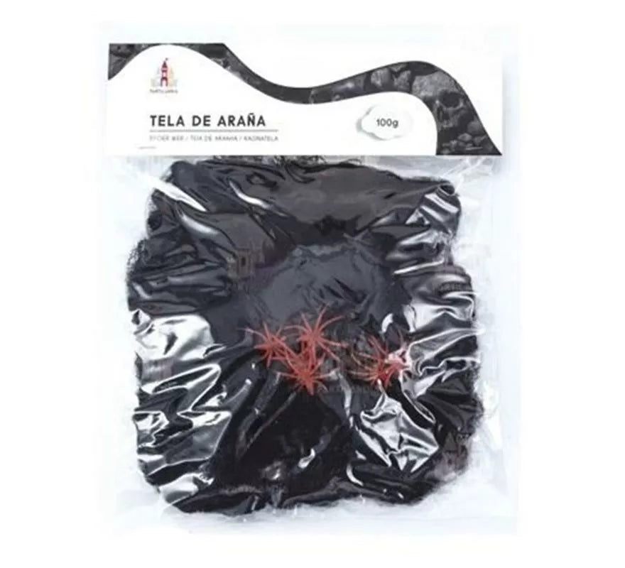 Translation missing: fr.Telaraña con arañas de 100 g en varios colores