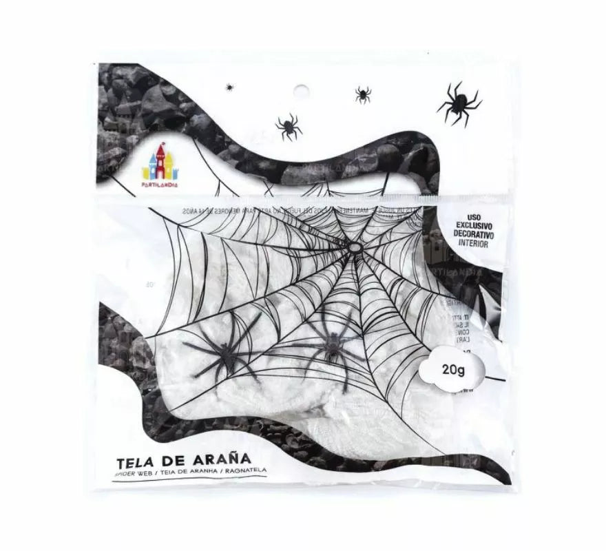 Translation missing: fr.Telaraña con arañas de 20 g en varios colores