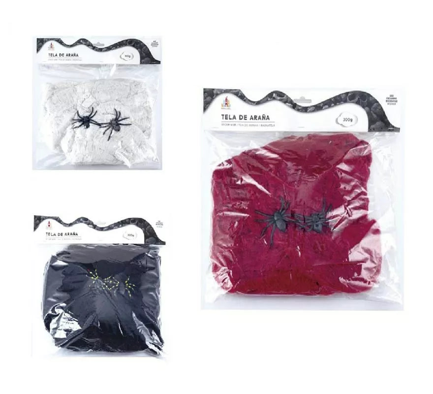 Translation missing: fr.Telaraña con arañas de 300 g en varios colores