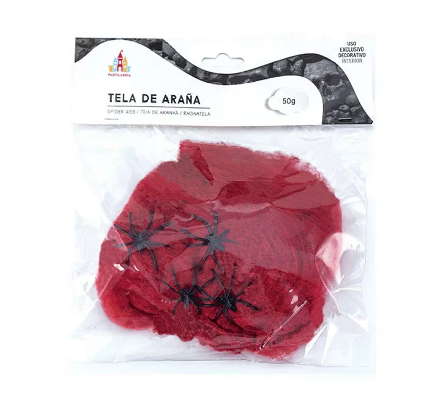 Translation missing: fr.Telaraña con arañas de 50 g en varios colores
