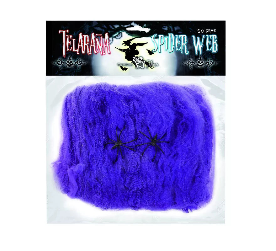 Translation missing: fr.Telaraña de 20 gr con 2 Arañas de colores surtidos