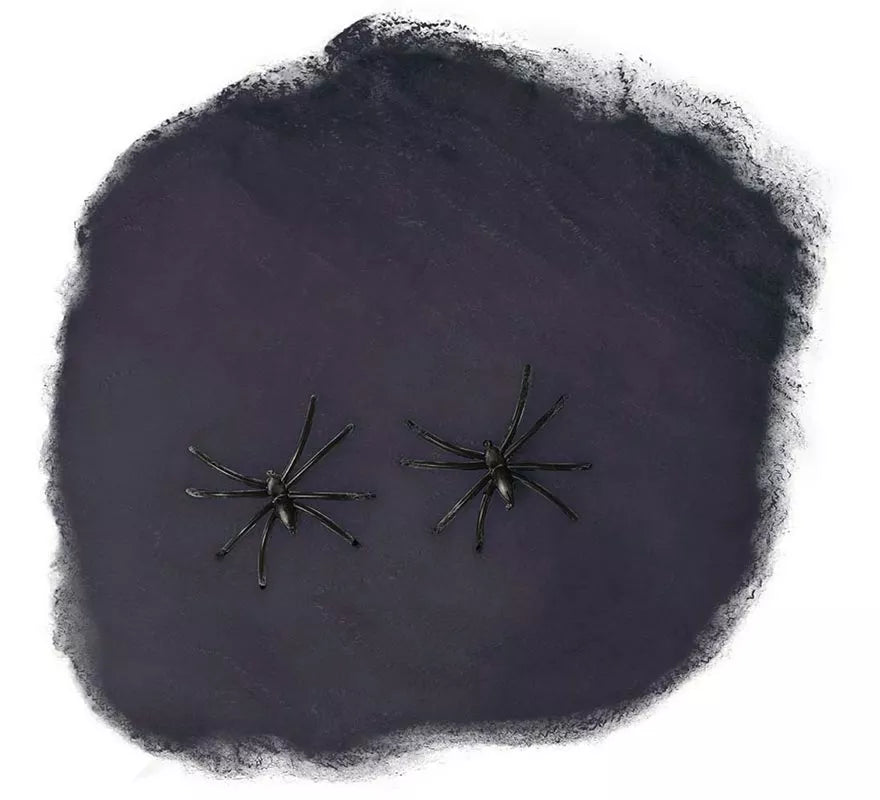 Translation missing: fr.Telaraña negra de 60 gr. para decoración Halloween