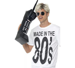 Téléphone Portable Retro Géant Gonflable des Années 80