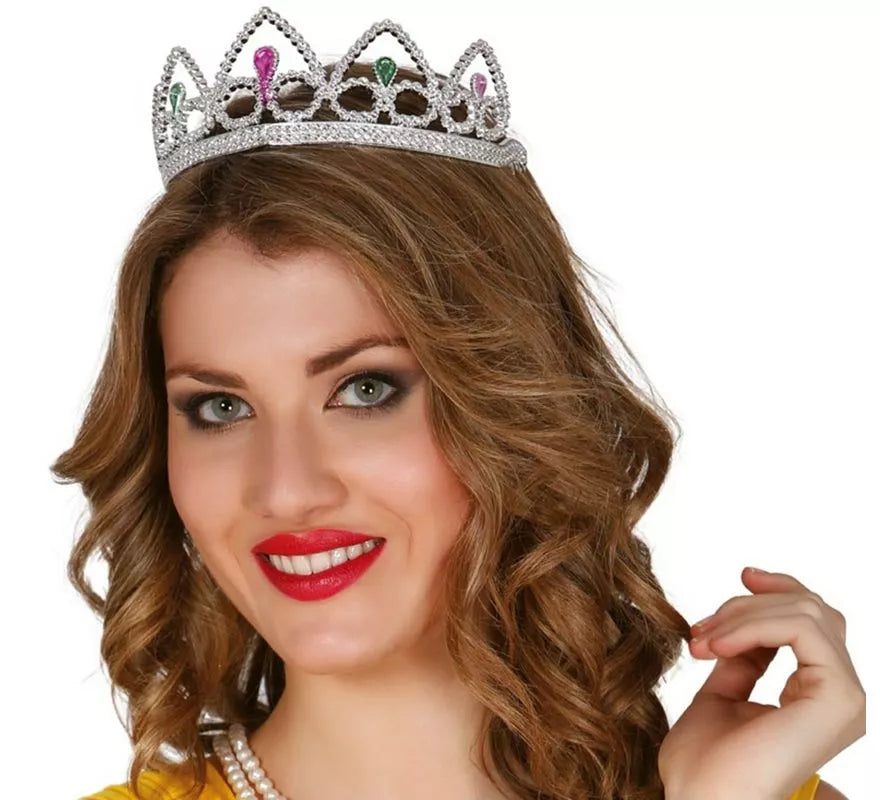 Translation missing: fr.Tiara o Diadema de color plata