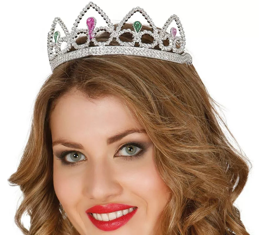 Translation missing: fr.Tiara o Diadema de color plata