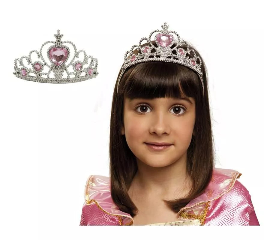 Translation missing: fr.Tiara o Diadema plata para Princesas