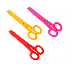 Ciseaux géants classiques en couleurs assorties 38 cm