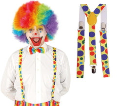Bretelles de Clown à pois