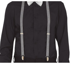Suspenders en deux couleurs pour l'homme