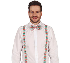 Bretelles de Noël avec Rennes