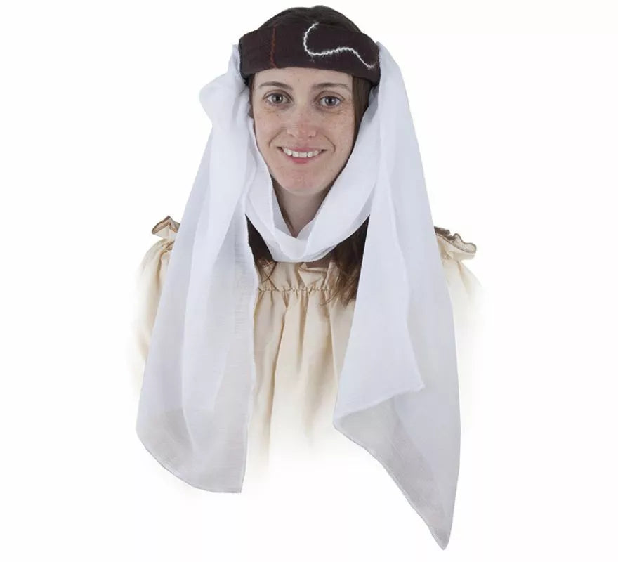 Translation missing: fr.Tocado Medieval con Bordado en varios colores