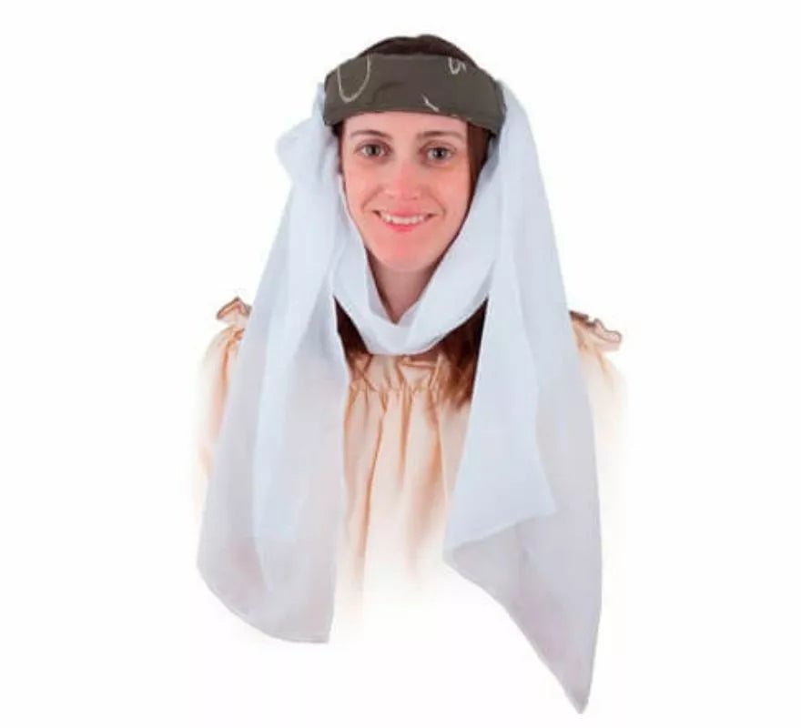 Translation missing: fr.Tocado Medieval con Bordado en varios colores