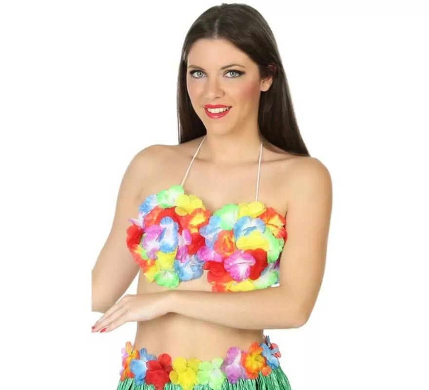 Translation missing: fr.Top de Flores Hawaiano Multicolor