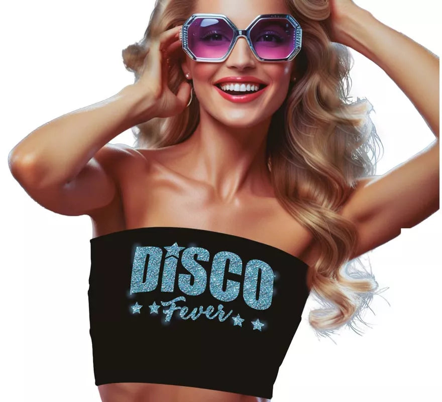 Translation missing: fr.Top Disco negro para mujer