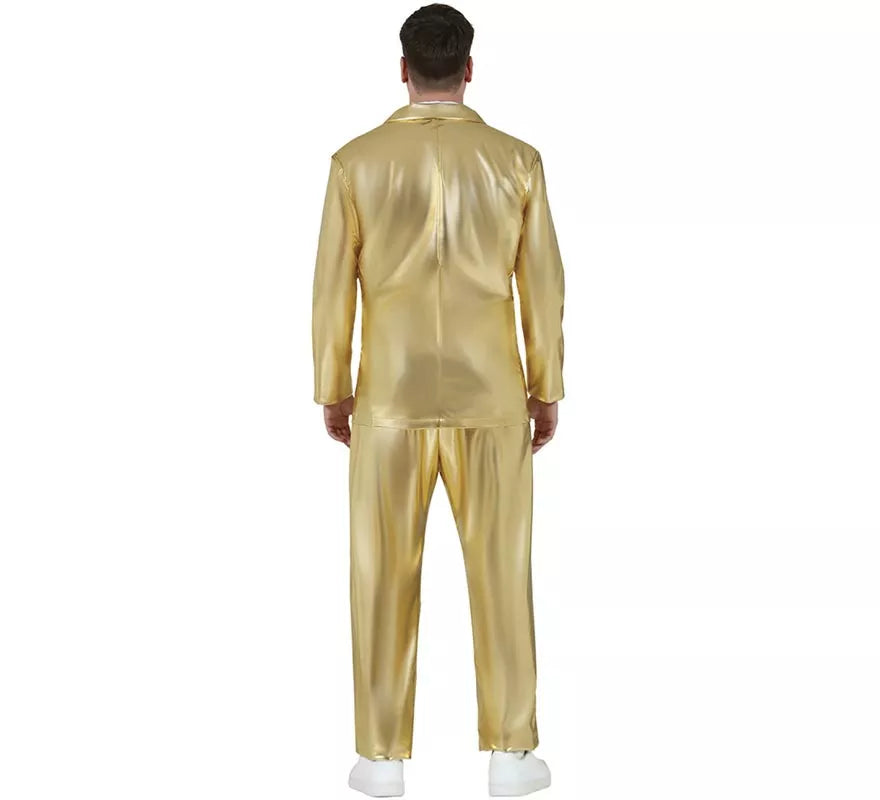Translation missing: fr.Traje Divertido dorado para hombre