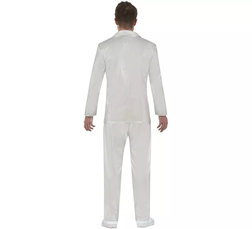 Translation missing: fr.Traje Divertido plateado para hombre
