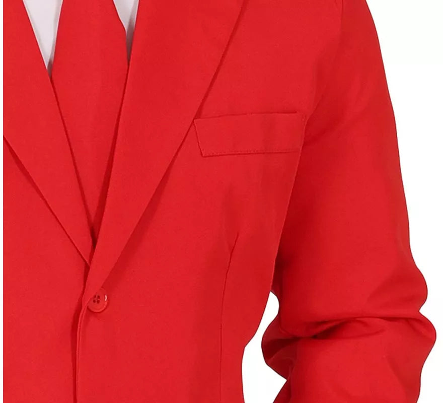 Translation missing: fr.Traje Divertido rojo vibrante para hombre