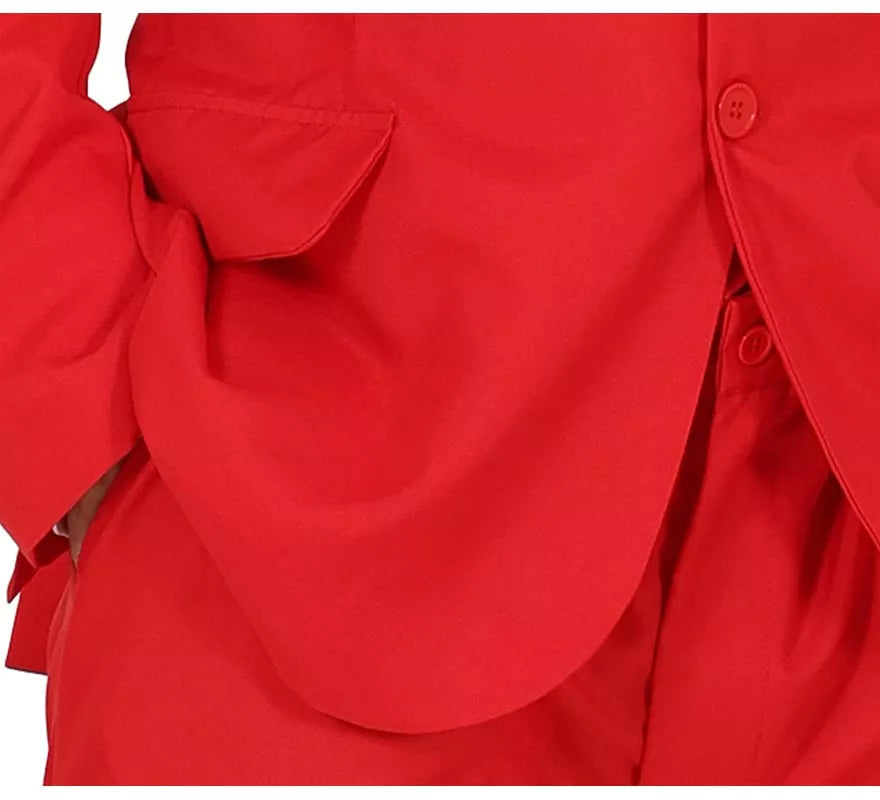 Translation missing: fr.Traje Divertido rojo vibrante para hombre