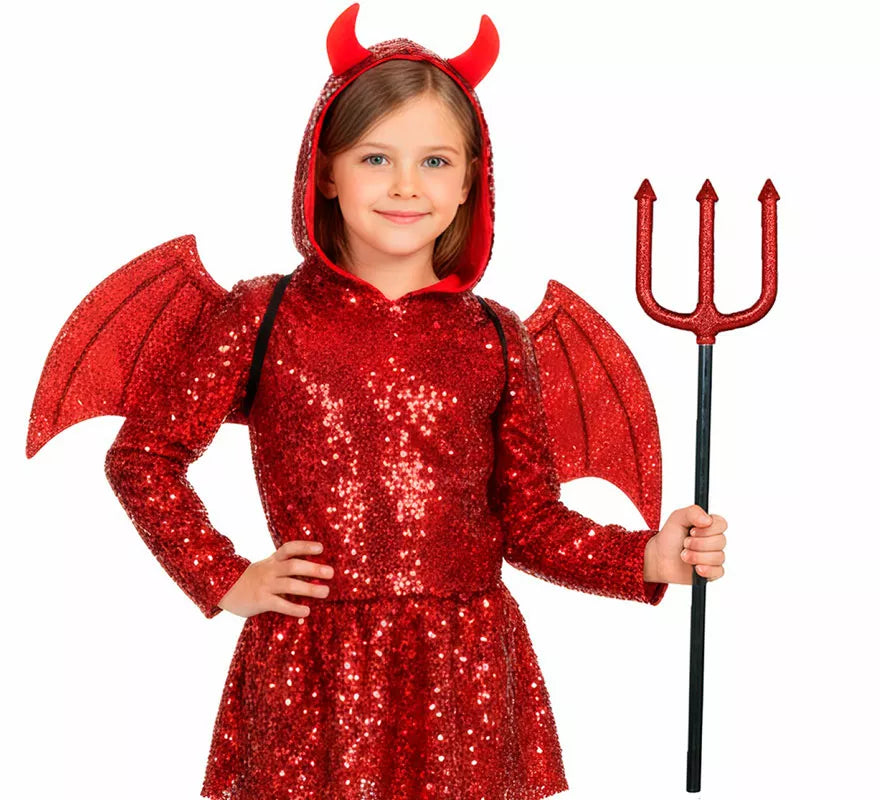 Translation missing: fr.Tridente con Glitter infantil de 50 cm