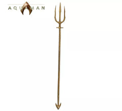 Trident Aquaman doré détachable de 120 cm
