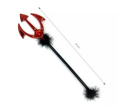 Trident rouge fantaisie 41 cm