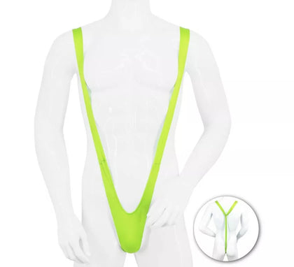 Triquini Sexy verde para hombre