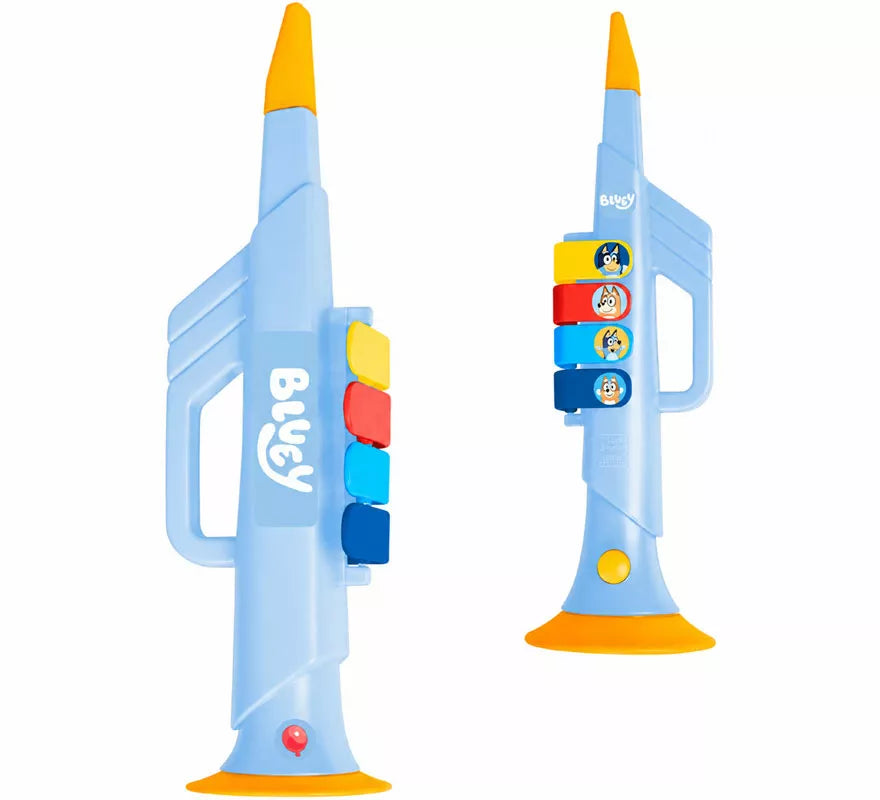 Trompetilla Bluey de 4 Notas en Estuche
