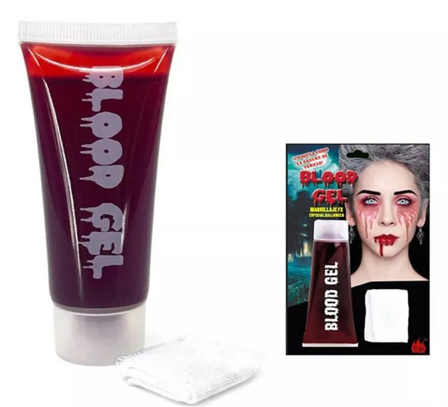 Translation missing: fr.Tubo de Gel de Sangre falsa de 42 ml con gasa