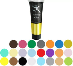 Tube de Maquillage à l´eau 30 ml plusieurs couleurs
