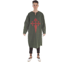 Tunique Verte avec Écu pour homme