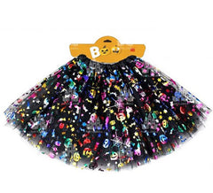 Tutu 40 cm Citrouilles multicolores pour femme