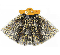 Tutu 40 cm Halloween Doré pour femme