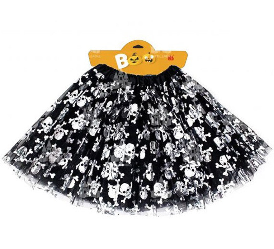 Translation missing: fr.Tutú 40 cm Halloween Plata para mujer