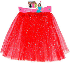 Tutu pailleté pour femme de 40 cm, disponible en plusieurs couleurs