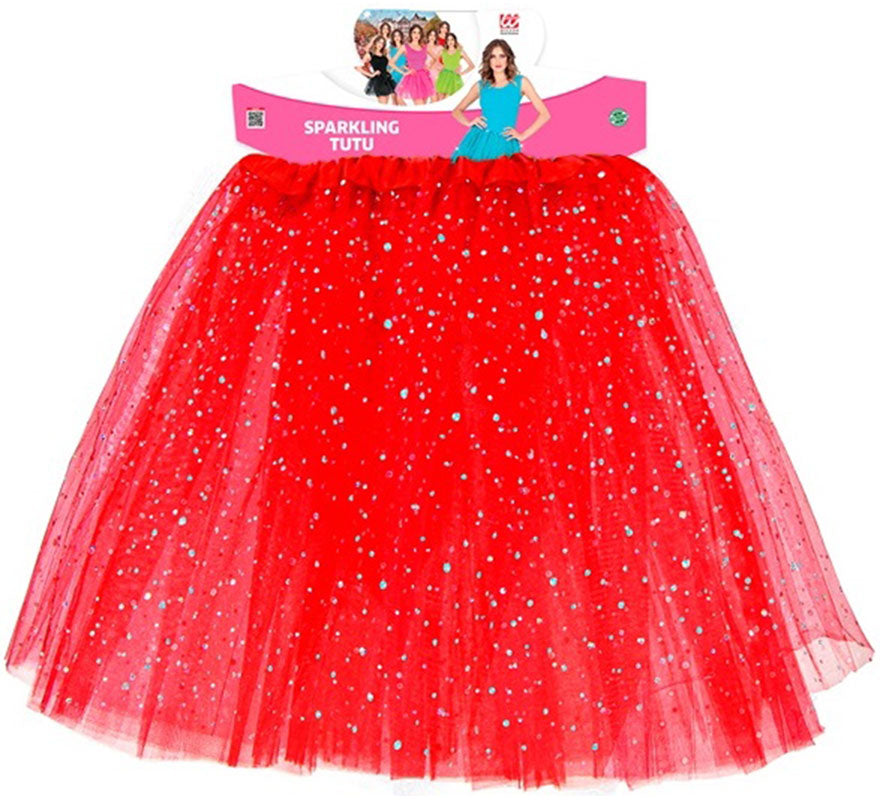 Translation missing: fr.Tutú Brillante de 40 cm para mujer en varios colores