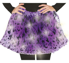 Tutu de sorcières lilas avec lumière 40 cm