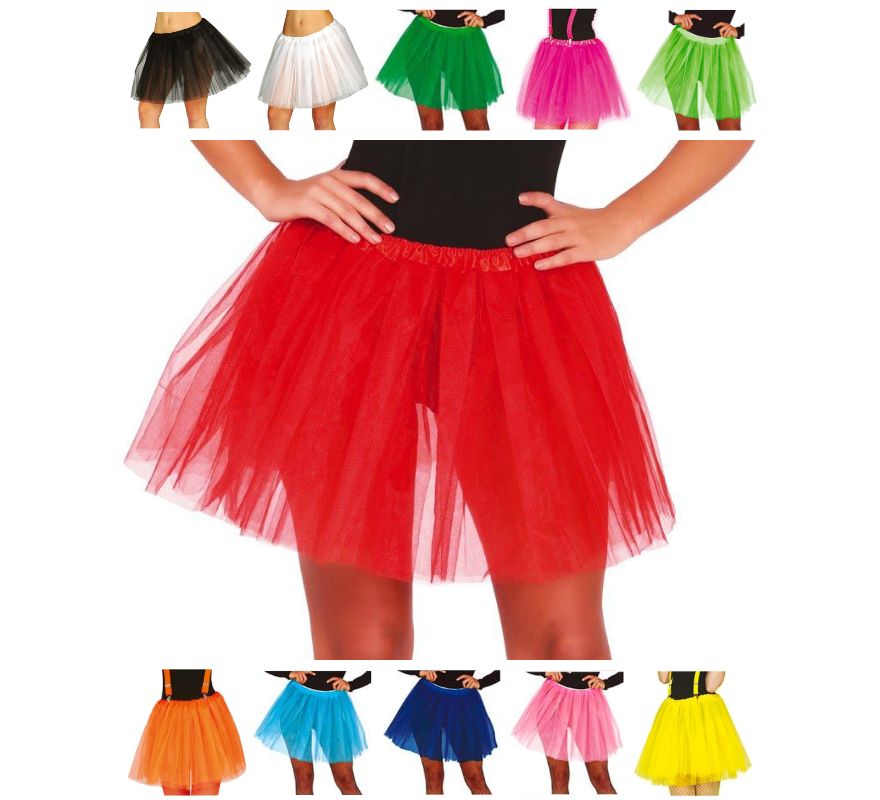Translation missing: fr.Tutú de 40 cm en varios colores para mujer