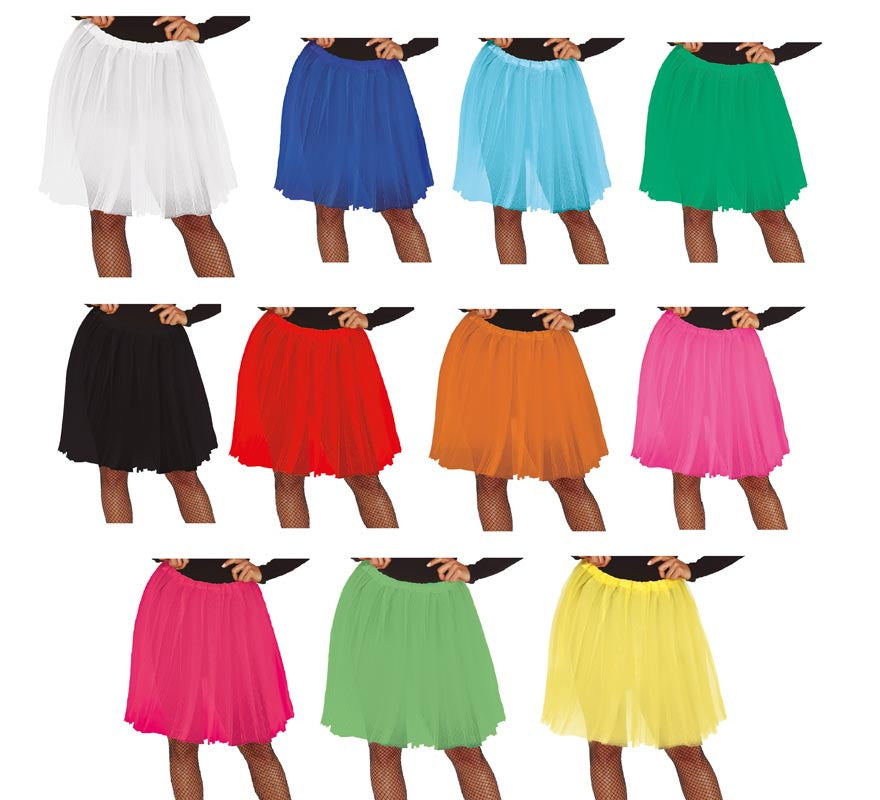 Translation missing: fr.Tutú de 60 cm talla M-L para mujer en varios colores