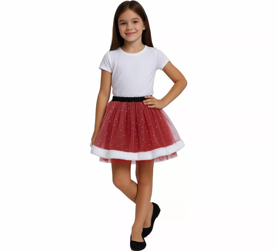 Translation missing: fr.Tutú de Mamá Noel infantil 30 cm