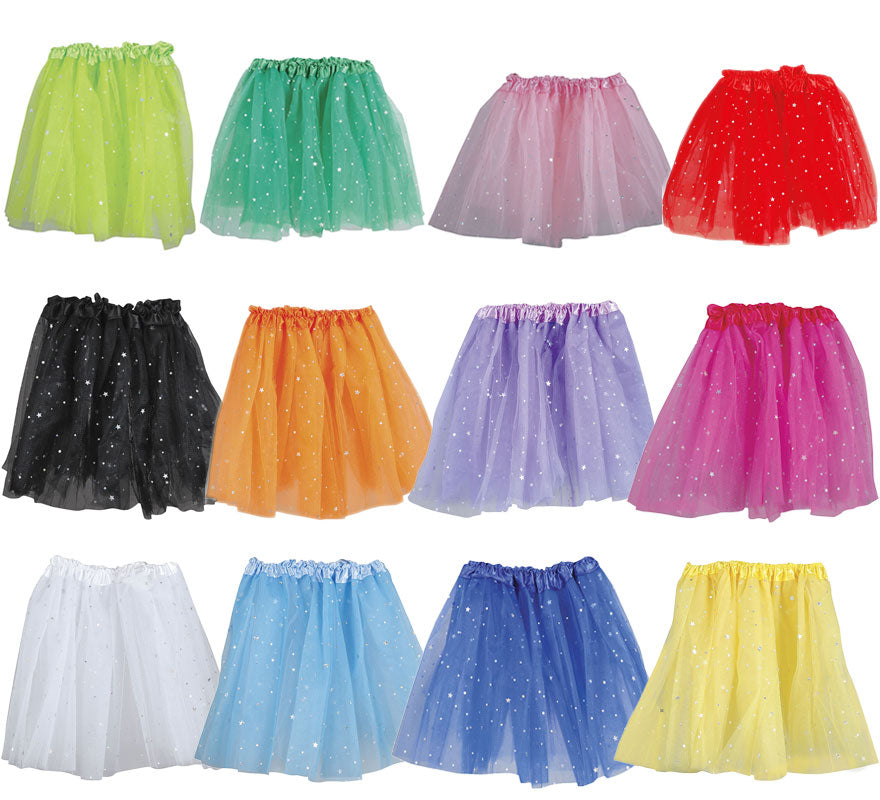 Translation missing: fr.Tutú Estrellas Brillantes en varios colores de 30 cm
