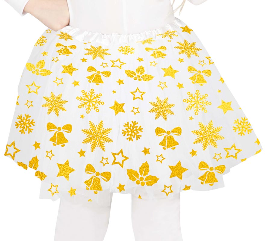 Translation missing: fr.Tutú Estrellas doradas infantil de 30 cm