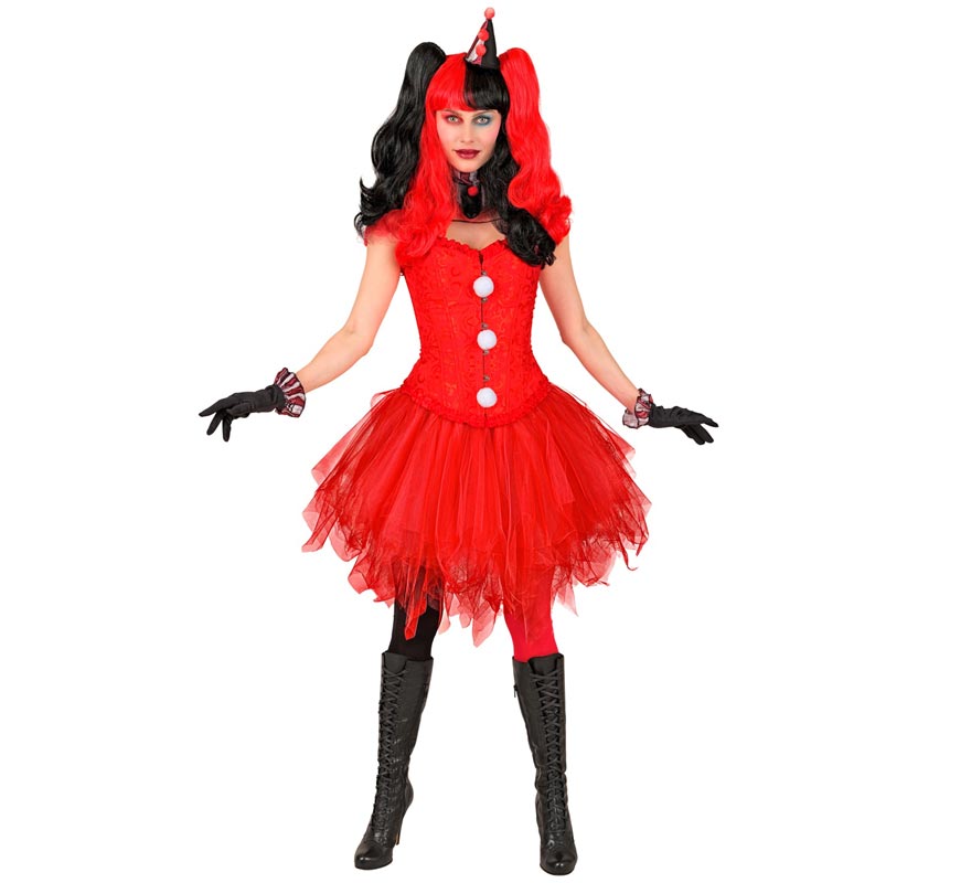 Tutú rojo para mujer