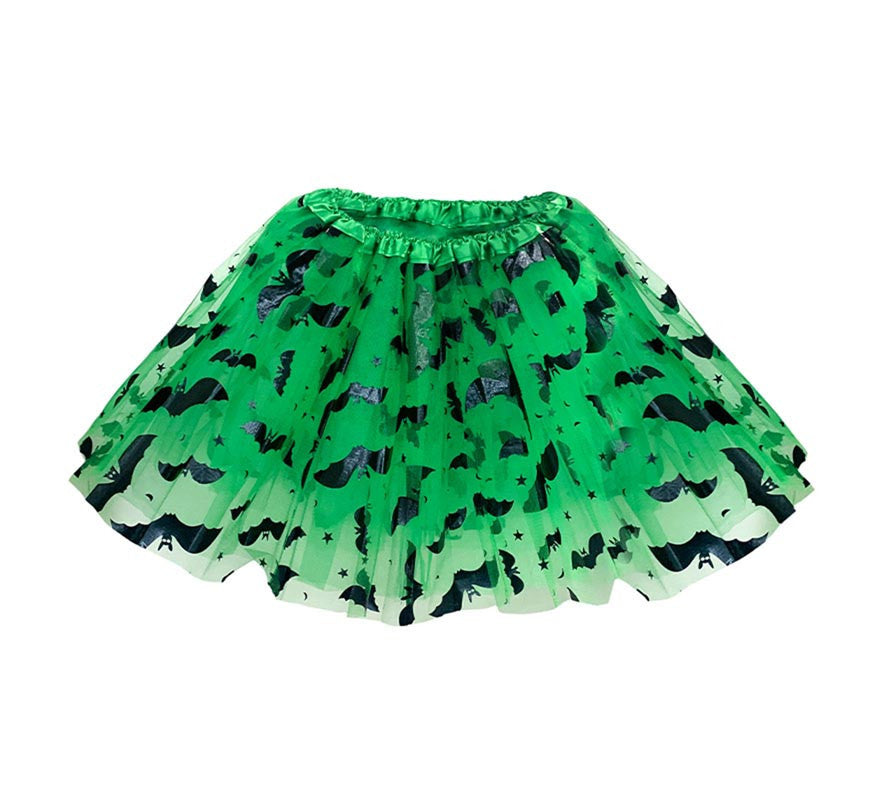 Translation missing: fr.Tutú verde con murciélagos de 40 cm