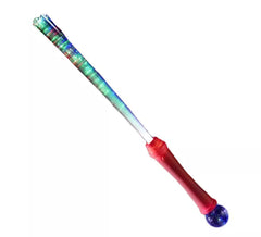 Baguette maguique lumineuse et boule disco 36cm