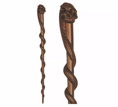 Baguette Serpent Marron 34cm