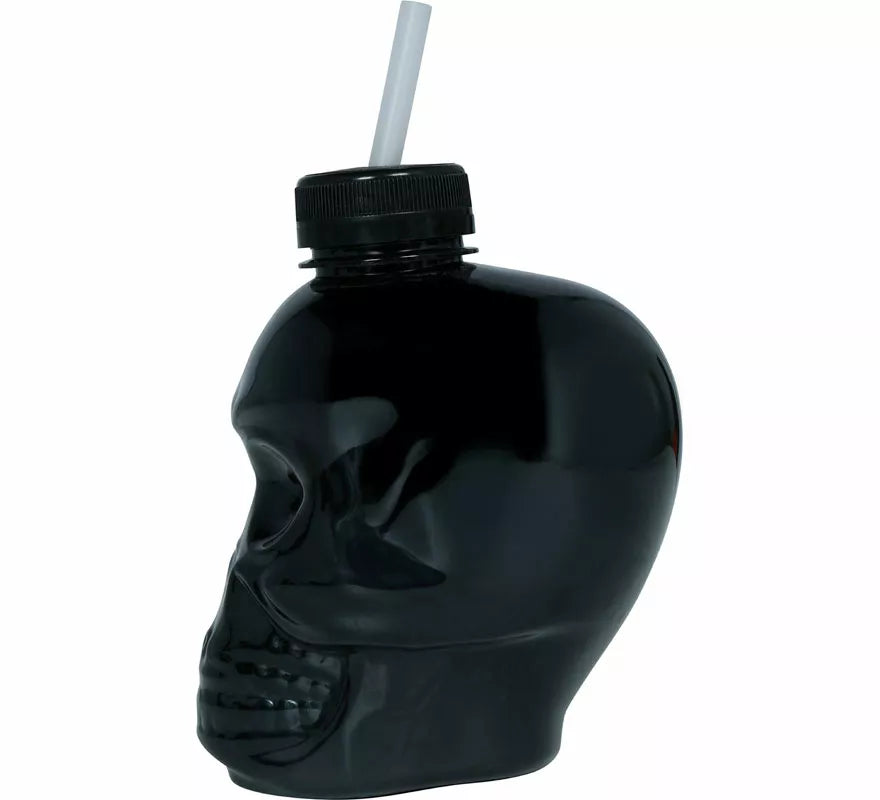 Translation missing: fr.Vaso Calavera con Pajita de 14 cm